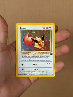 Pokemon Eevee Holo Black Star Promo 11 WOTC Wizards Promo Card 2000 - Image 5