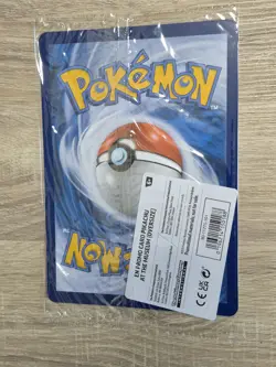 Pikachu At The Museum Pokemon X Natural History Museum. Jumbo Promo Card. Sealed - Image 2