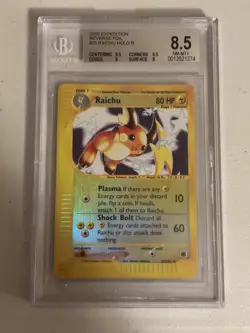 Pokemon Card - TCG: Raichu - Expedition Base Set - 25/165 - BECKETT / BGS Graded - Image 1
