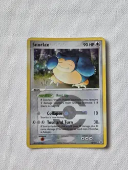 Snorlax EX FireRed LeafGreen Reverse Holo Rare 15/112 2004 LP Pokemon Card - Image 1