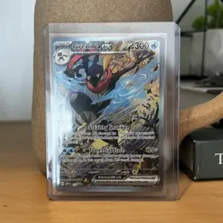 Pokemon Greninja ex SVP 132 Black Star Promo Full Art Holo 300 HP Card English - Image 1