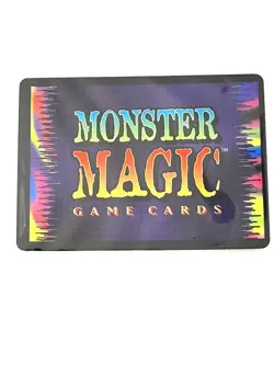 Vintage Trio Toys 1995 Monster Magic Card Terminator "Skull Fire" Out of Print - Image 2