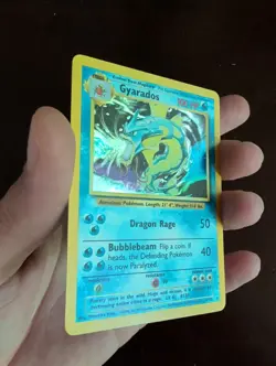 Pokemon Gyrados Holo Rare Card 6/102 1999 Base Set - Image 3