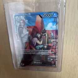 One Piece Shanks Leader Promo Card PSA Magazine Exclusive, OP09-001, Sealed - Image 4