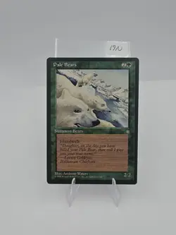 Pale Bears LP Ice Age 1995 MTG Magic the Gathering Card TCG - Image 1