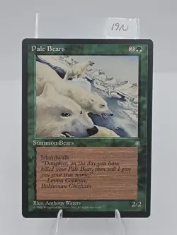 Pale Bears LP Ice Age 1995 MTG Magic the Gathering Card TCG - Image 3