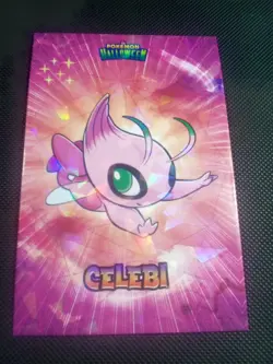 Pokemon 2024 Card Database Halloween Set Celebi Cracked Holo Peru US Seller - Image 1