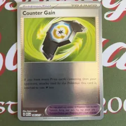 186/217 Counter Gain : Reverse Holo Card : Pokemon Ascended Heroes NM Pack Fresh - Image 2