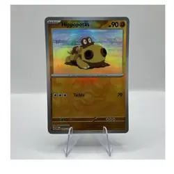 Pokemon TCG Hippopotas 052/131 Sv: Prismatic Evolutions Holo Master Ball - Image 1