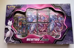 Pokemon Evolving Skies Mewtwo V-Union Special Collection Box Sealed Some Box DMG - Image 1