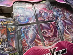 Pokemon Evolving Skies Mewtwo V-Union Special Collection Box Sealed Some Box DMG - Image 3