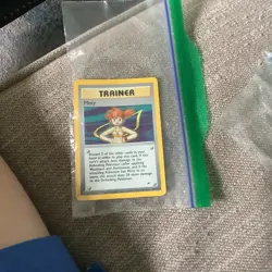 Pokemon TCG Misty 018/132 Gym Heroes Unlimited Holo Rare English - Image 1