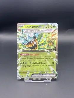 Teal Mask Ogerpon ex 025/167 Double Rare Twilight Masquerade Pokemon TCG Card NM - Image 1
