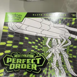 Pokemon TCG Mega Evolution Perfect Order Elite Trainer Box ETB New & Sealed - Image 1