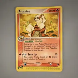 Pokemon TCG Arcanine Sandstorm 15/100 Rare Regular Stage 1 80 HP Eng Burn Up - Image 1