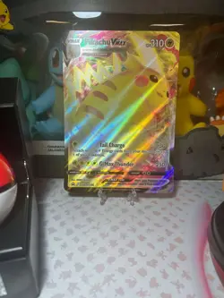 Pokemon Fat Pikachu VMAX Sword & Shield SWSH286 Jumbo Oversized Holo NM - Image 2