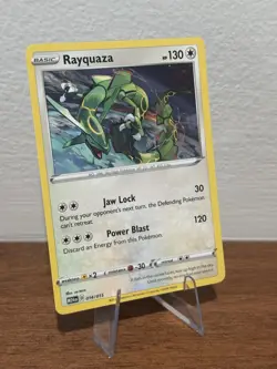 Rayquaza 14/15 2025 McDonald’s Promo Holo NM/M | Pokemon TCG - Image 1