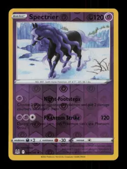 REVERSE HOLO SPECTRIER RARE HOLO 081/196 LP POKEMON - Image 1