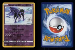 REVERSE HOLO SPECTRIER RARE HOLO 081/196 LP POKEMON - Image 3