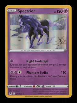 HOLO SPECTRIER RARE HOLO 081/196 LP POKEMON - Image 1