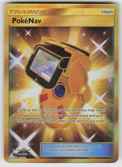 PokeNav 181/168 Secret Rare Celestial Storm Pokemon Holo Near Mint - Image 1