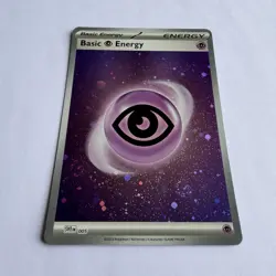 Pokemon TCG 151 Cosmos Holo Psychic Energy 005 *3 Swirls* Pack Fresh / NM - Image 1