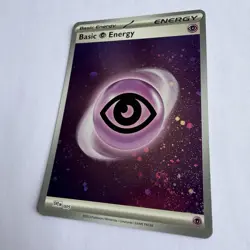 Pokemon TCG 151 Cosmos Holo Psychic Energy 005 *3 Swirls* Pack Fresh / NM - Image 3