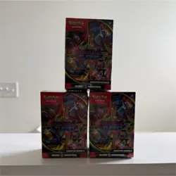 Pokemon Mega Evolution Phantasmal Flames Booster Bundles 3x - Image 1