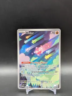 Pokemon Minior 201/182 SV04 Paradox Rift Illustration Rare Holo Ability - Image 1
