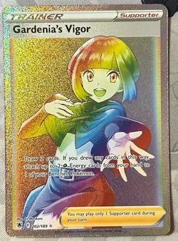 Gardenia's Vigor 202/189 SWSH Astral Radiance Secret Rare Pokemon NM - Image 1