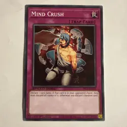 Mind Crush - Secret Rare 1st Edition SBC1-ENE19 - NM - YuGiOh - Image 1