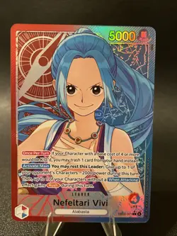 Nefeltari Vivi - 001 (Alternate Art) EB03-001 EB: One Piece Heroin English - Image 1