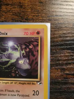 BROCK'S ONIX GYM HEROES 21/132 NON-HOLO RARE 2000 POKEMON TCG - Image 2