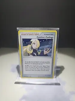 Cynthia's Feelings 131/146 Holo Legends Awakened Pokemon 2008 Uncommon - Image 1