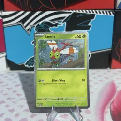 Pokemon - Yanma 185 Black Star Promo Cosmos Holo Journey Together NM - Image 1