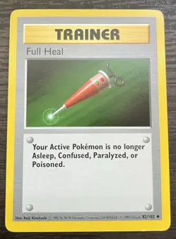 Full Heal 082/102 Pokemon TCG WOTC Base Set (Shadowless) Regular MINT - Image 1