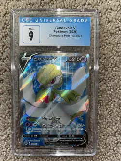 Gardevoir V Pokemon TCG 2020 Champions Path 070/073 Full Art CGC 9 - Image 1