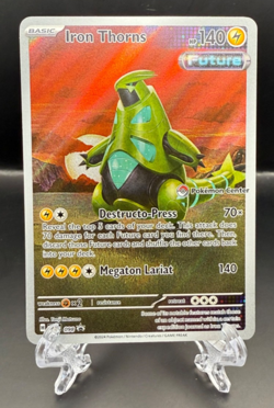 Pokemon TCG: Iron Thorns #098 *POKEMON CENTER STAMPED PROMO* NM - Image 1