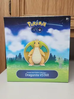 Pokemon GO Dragonite VSTAR Premier Deck Holder Collection 820650870798 - Image 1