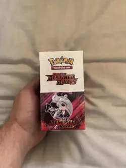 Pokemon Destined Rivals Half Booster Box (18 packs) New And SEALED - Image 1