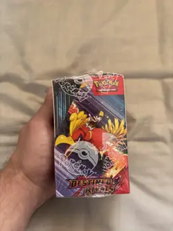 Pokemon Destined Rivals Half Booster Box (18 packs) New And SEALED - Image 2