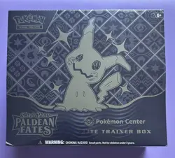 Paldean Fates - Scarlet & Violet - Pokemon Center Elite Trainer Box - PC ETB - Image 1
