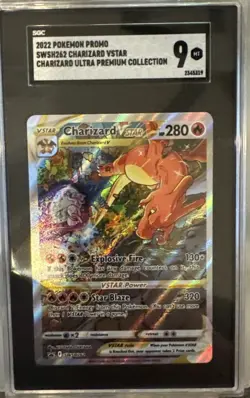 Pokemon TCG Promo SWSH262 Charizard VSTAR - Ultra Premium Collection. - Image 1