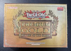 YuGiOh TCG 1st Edition 1996 Premium Gold Return Of The Bling 13 Card Lot + Box - Image 2