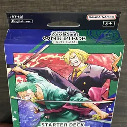 ONE PIECE CARD GAME - ZORO AND SANJI - ST12 STARTER DECK ENGLISH - Image 3