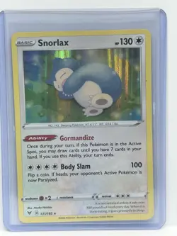 Snorlax Holo Rare NM Pokemon Card Vivid Voltage 131/185 - Image 1