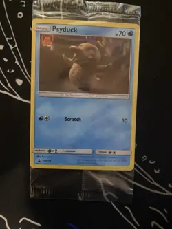 Psyduck SM199 Foil Holo Detective Pikachu Promo Card Target Exclusive Pokemon - Image 1