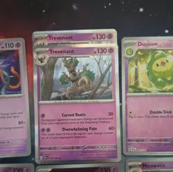 Pokemon TCG 7-Card Psychic Lot (English, Regular, 2024) Deoxys Trevenant - Image 3