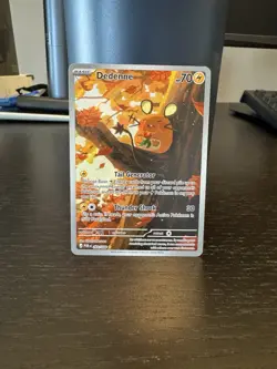 Pokemon Dedenne Full Art Holo 093/088 Evolutions English 2016 70 HP Card - Image 1