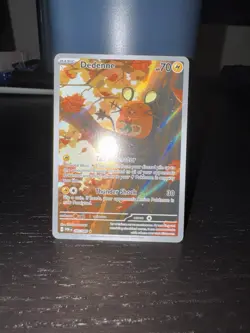 Pokemon Dedenne Full Art Holo 093/088 Evolutions English 2016 70 HP Card - Image 5